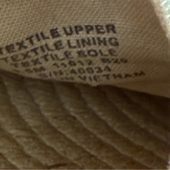 Tory Burch Cream and Brown Espadrilles size 5.5 - Picture 6 of 11